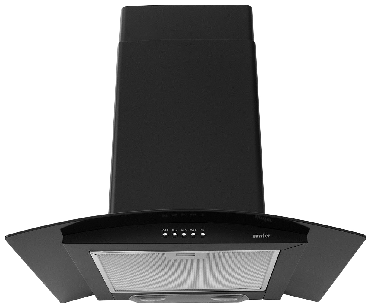 

Вытяжка настенная Simfer 8631SM 1М черный, 8631SM