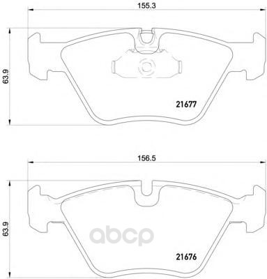 

Тормозные колодки дисковые HELLA 8DB355007961