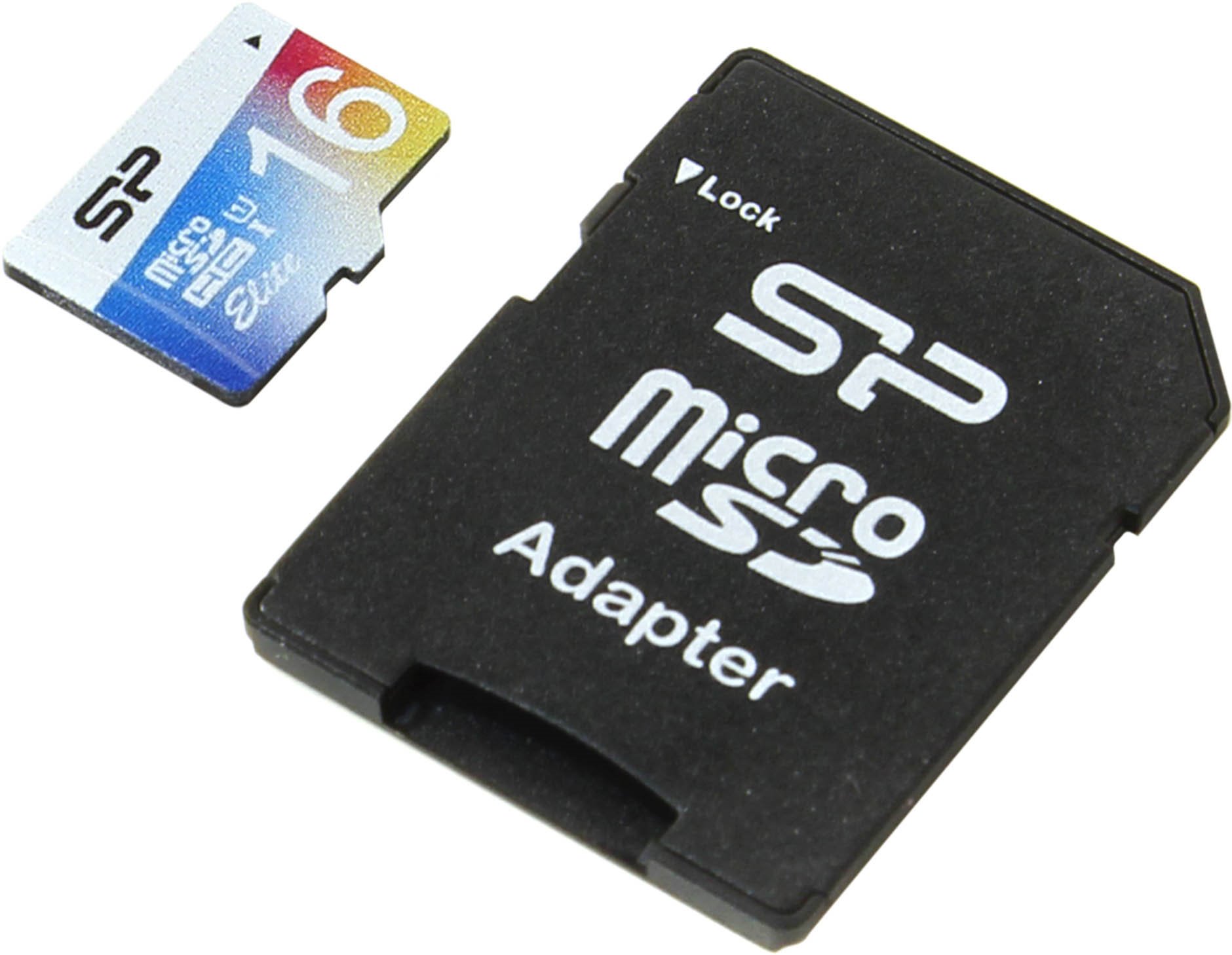 фото Карта памяти silicon power micro sdhc 16gb
