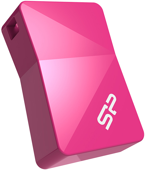 Флешка Silicon Power Touch T08 8ГБ Pink (SP008GBUF2T08V1H)