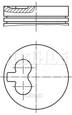 

Поршень двигателя Mahle/Knecht 0299602