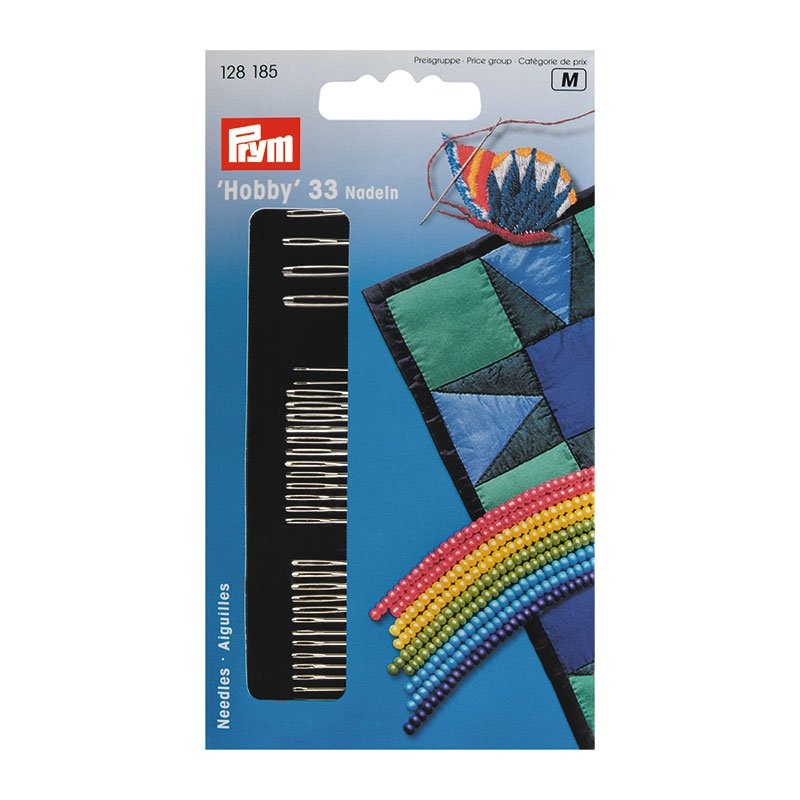 

128185 "Prym" Иглы ручные ремесленные д/хобби в ассортименте уп,33шт