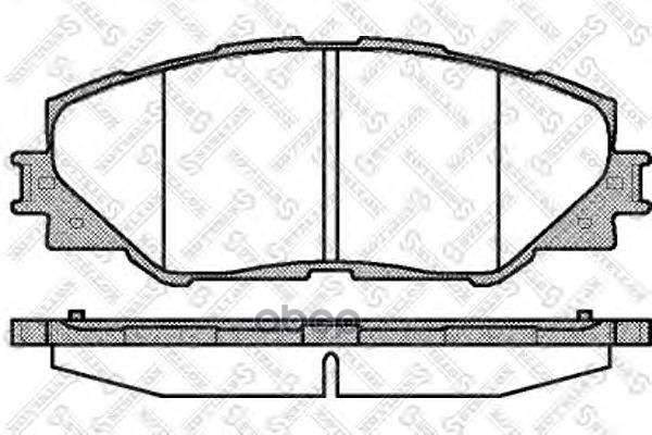 

Комплект тормозных колодок Stellox 001095BSX