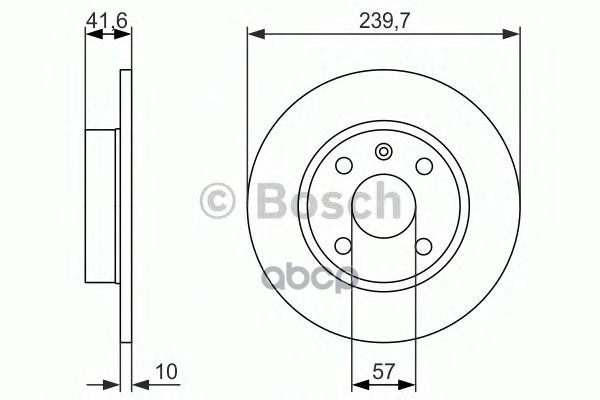 фото Тормозной диск bosch 0986479903