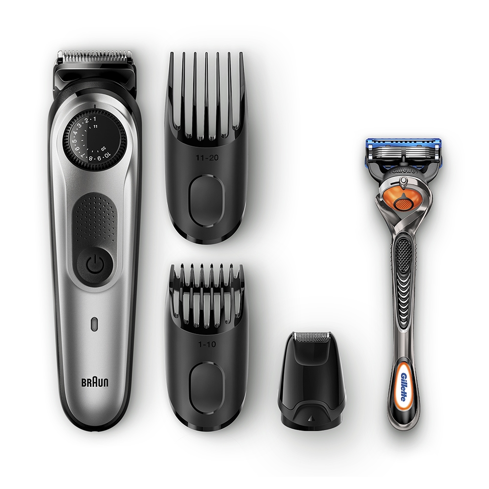 

Триммер для бороды Braun BT5065 + бритва Gillette, BT5065