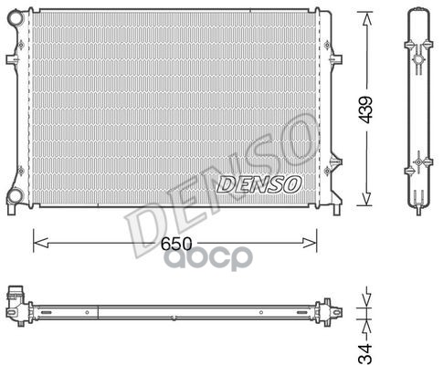 

Радиатор охлаждения DENSO DRM32042