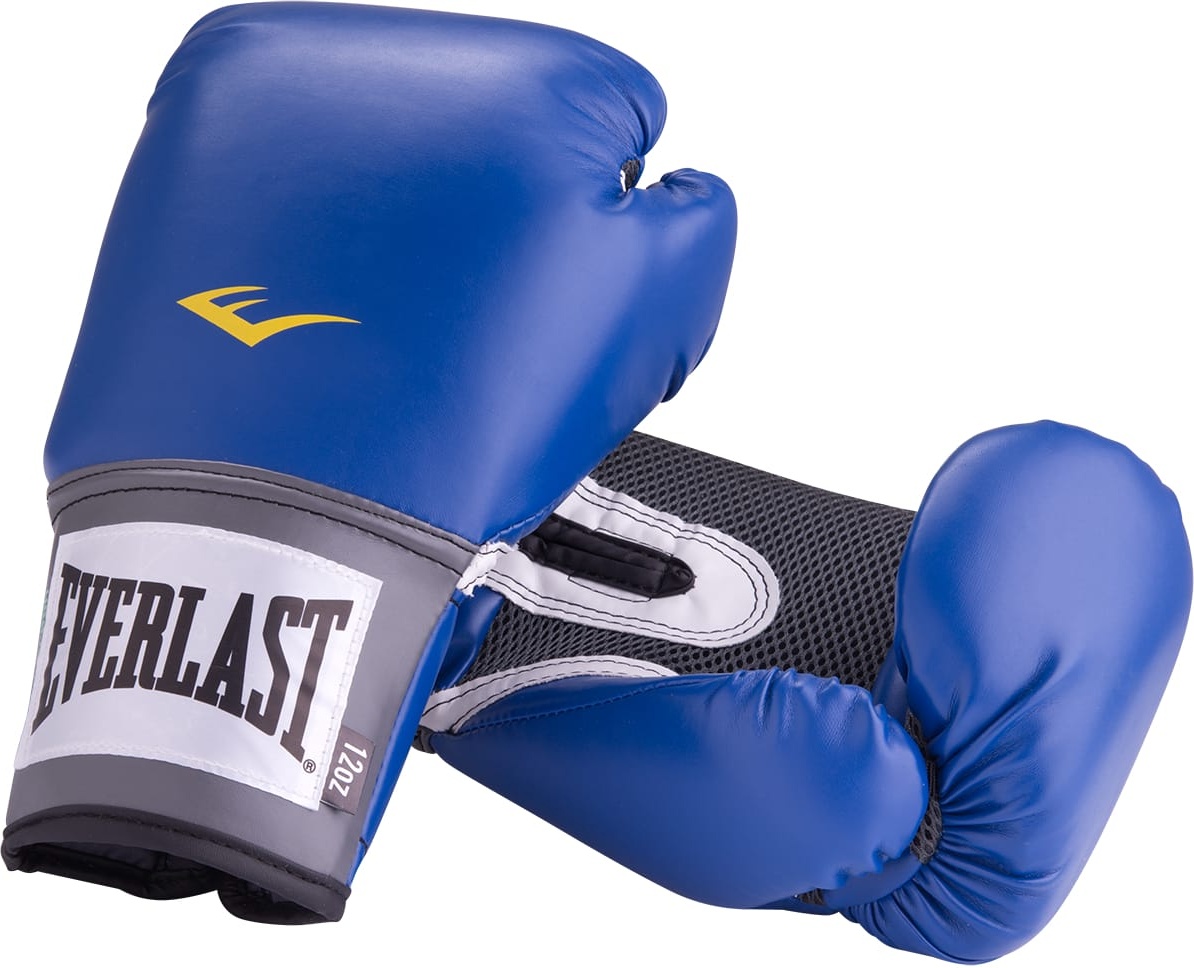 Боксерские перчатки Everlast Pro Style Anti-MB синие, 14 унций