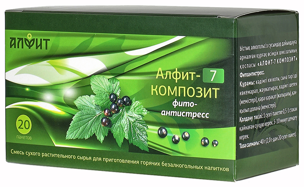 

Фитосбор Алфит-7 композит фитоантистресс 30 ф/п х 2 г, Алфит-7