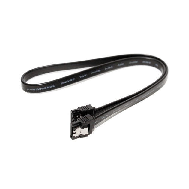 фото Кабель 5bites sata 7 pin-sata 7 pin, m-m 0,5м black (sata3-7pl45s)