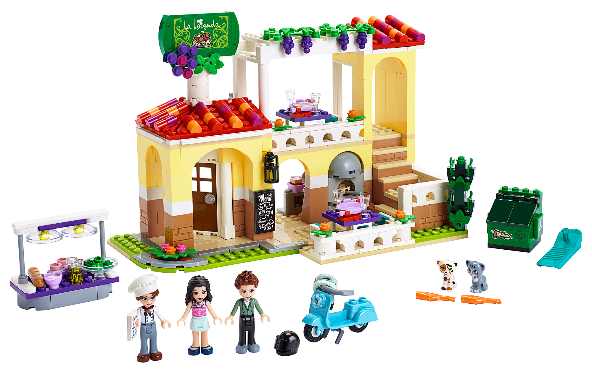 Конструктор LEGO Friends Ресторан Хартлейк Сити конструктор lego friends ресторан хартлейк сити