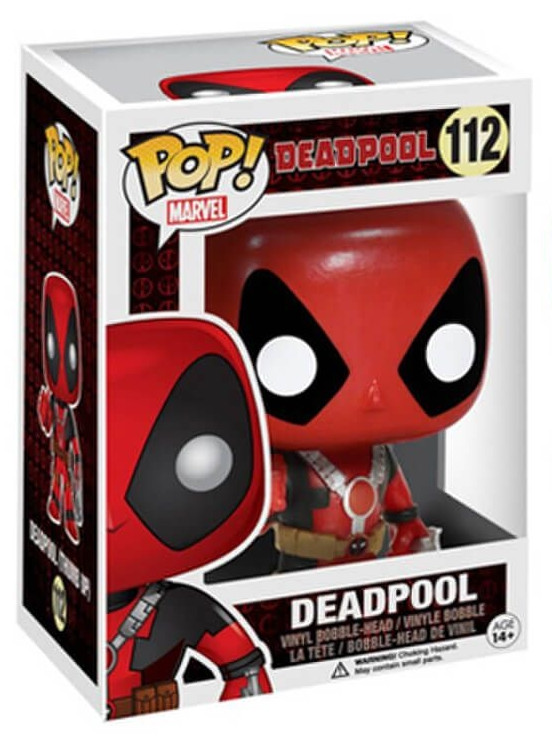 фото Фигурка-головотряс funko pop! bobble marvel: deadpool gun