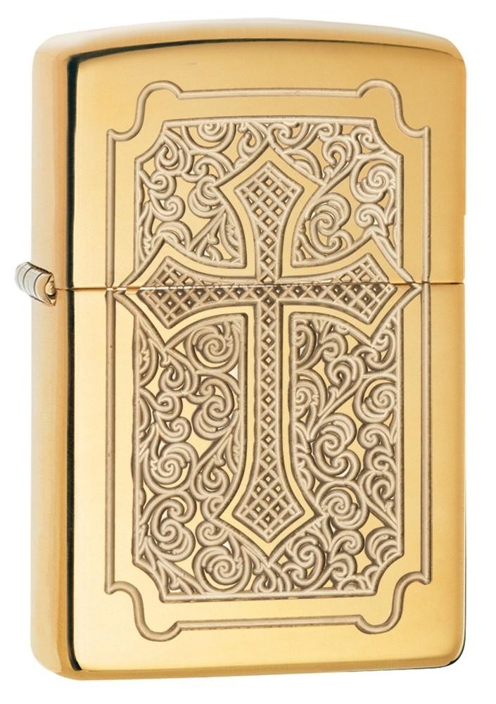 

Бензиновая зажигалка Zippo Armor 29436 High Polish Brass, Armor 29436