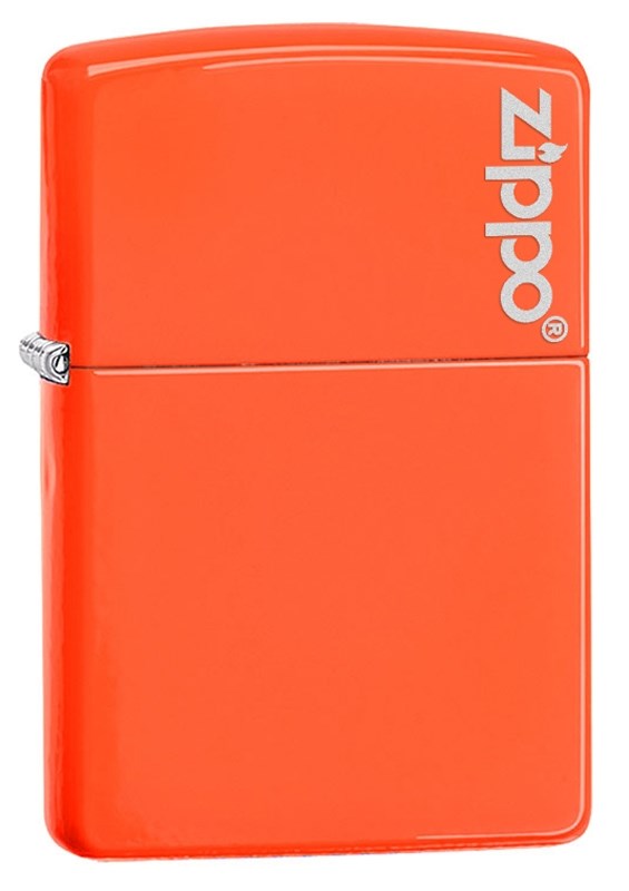 

Бензиновая зажигалка Zippo Zippo Logo Neon Orange, Zippo Logo