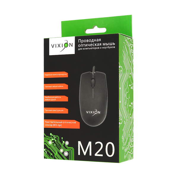 

Мышь Vixion M20 Black (GS-00005444), M20