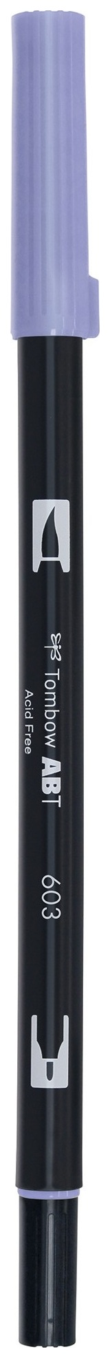 

Брашпен Tombow ABT Dual Brush Pen 603 голубой барвинок