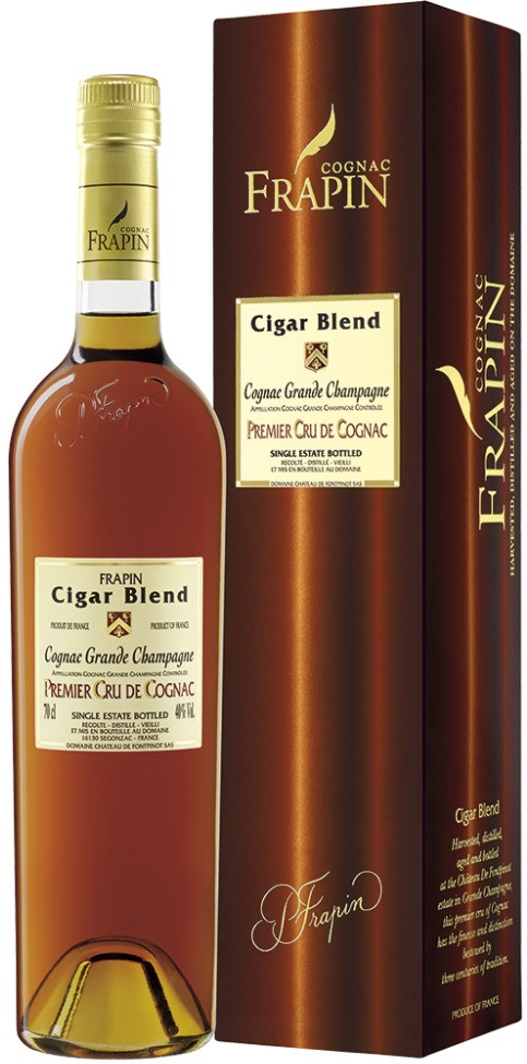 

Коньяк Frapin, Cigar Blend15 лет, 40 %, 700 мл, gift box
