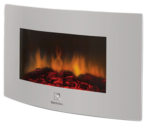 фото Электрокамин electrolux efp/w-1200urls, белый
