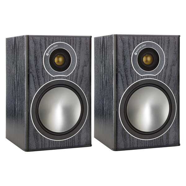 фото Колонки monitor audio bronze 1 black oak