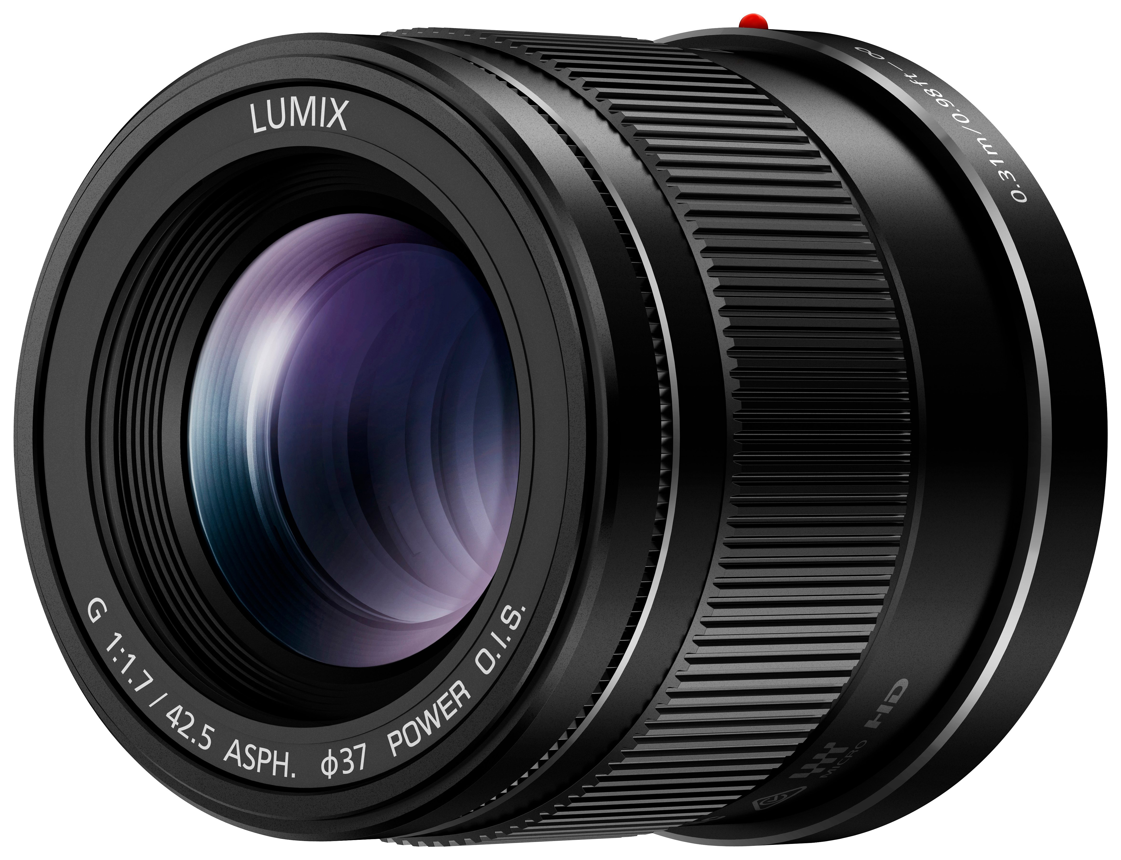 

Объектив Panasonic H-HS043E-K, Lumix G 42.5mm f/1.7 ASPH Power O.I.S.
