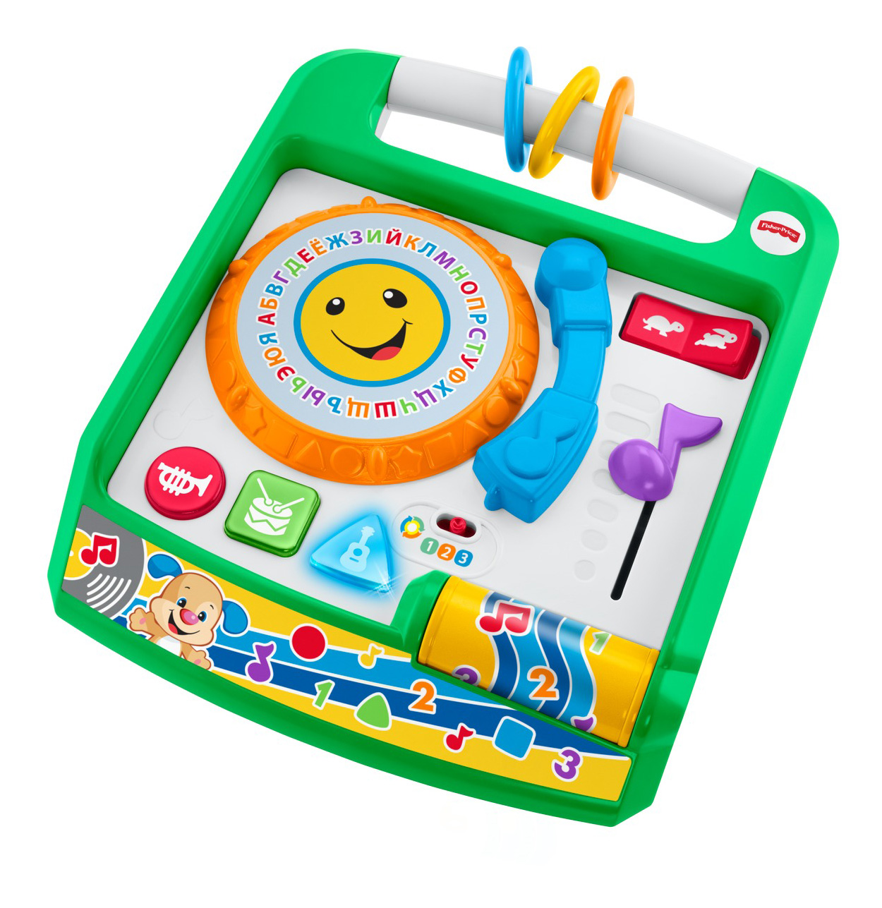 

Музыкальная панель ученого щенка Fisher-Price Смейся и учись FBM60, Музыкальная панель Ученого Щенка