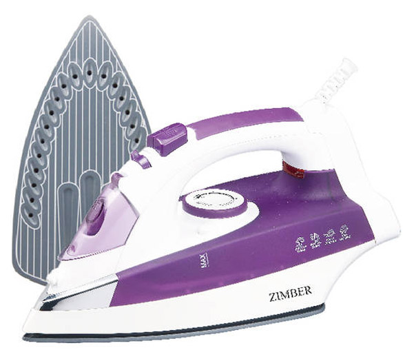 фото Утюг zimber zm-11079 white/purple