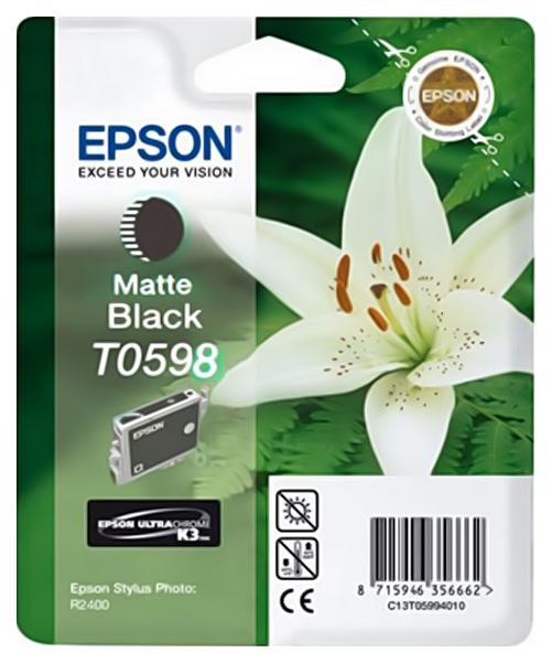 Картридж для струйного принтера Epson C13T05984010, матовый черный, оригинал