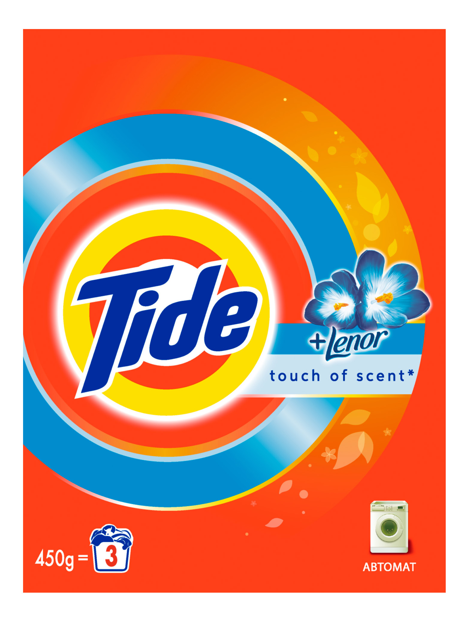 

Порошок для стирки Tide lenor touch of scent автомат 450 г