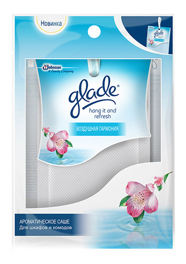 

Аромасаше Glade 659066, hang it and Refresh Воздушная г.армония 8 г.