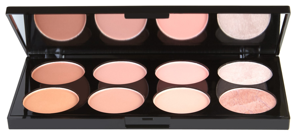 Наборы для макияжа MAKEUP REVOLUTION Ultra Blush and Contour Palette Hot Spice 13 г палетка теней для век revolution makeup reflective eyeshadow palette ultra violet 11 25 г