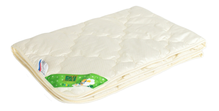 фото Одеяло детское альвитек модерато 140х105 см белый