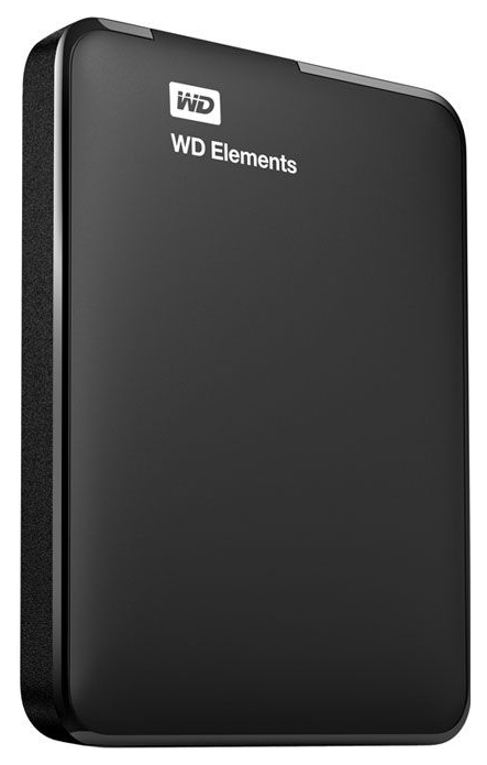 Внешний жесткий диск WD Elements Portable 1ТБ (WDBUZG0010BBK-WESN) черный