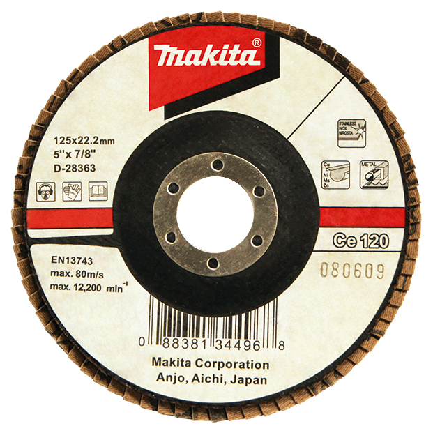 

Диск Makita лепестковый D-28357, D-28357