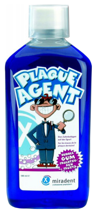 фото Ополаскиватель для рта miradent plaque agent 500 мл