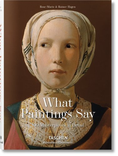 фото Книга what paintings say, 100 masterpieces in detail taschen