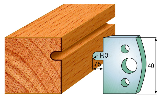 Комплект из 2-х ножей 40x4 SP CMT 690.010 комплект ножей для сучкореза ryobi