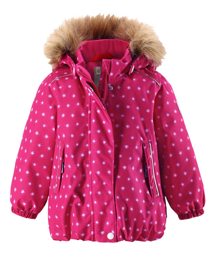 Куртка детская Reima Reimatec Winter Jacket Pihlaja розовая р.80 куртка reima зимняя reimatec kiddo grane полосы темно синяя р 92