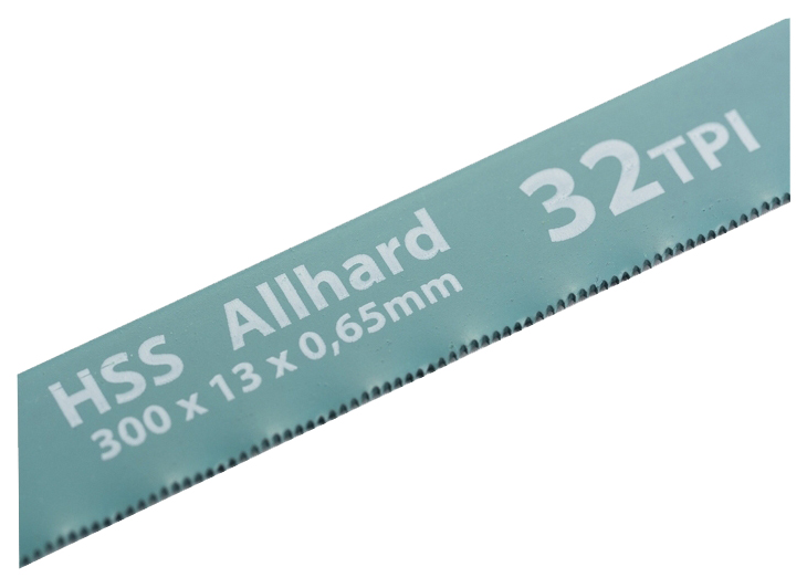 Полотна для ножовки по металлу GROSS 300 мм 32TPI HSS 2 шт 77723 ножницы для резки изделий из пвх gross