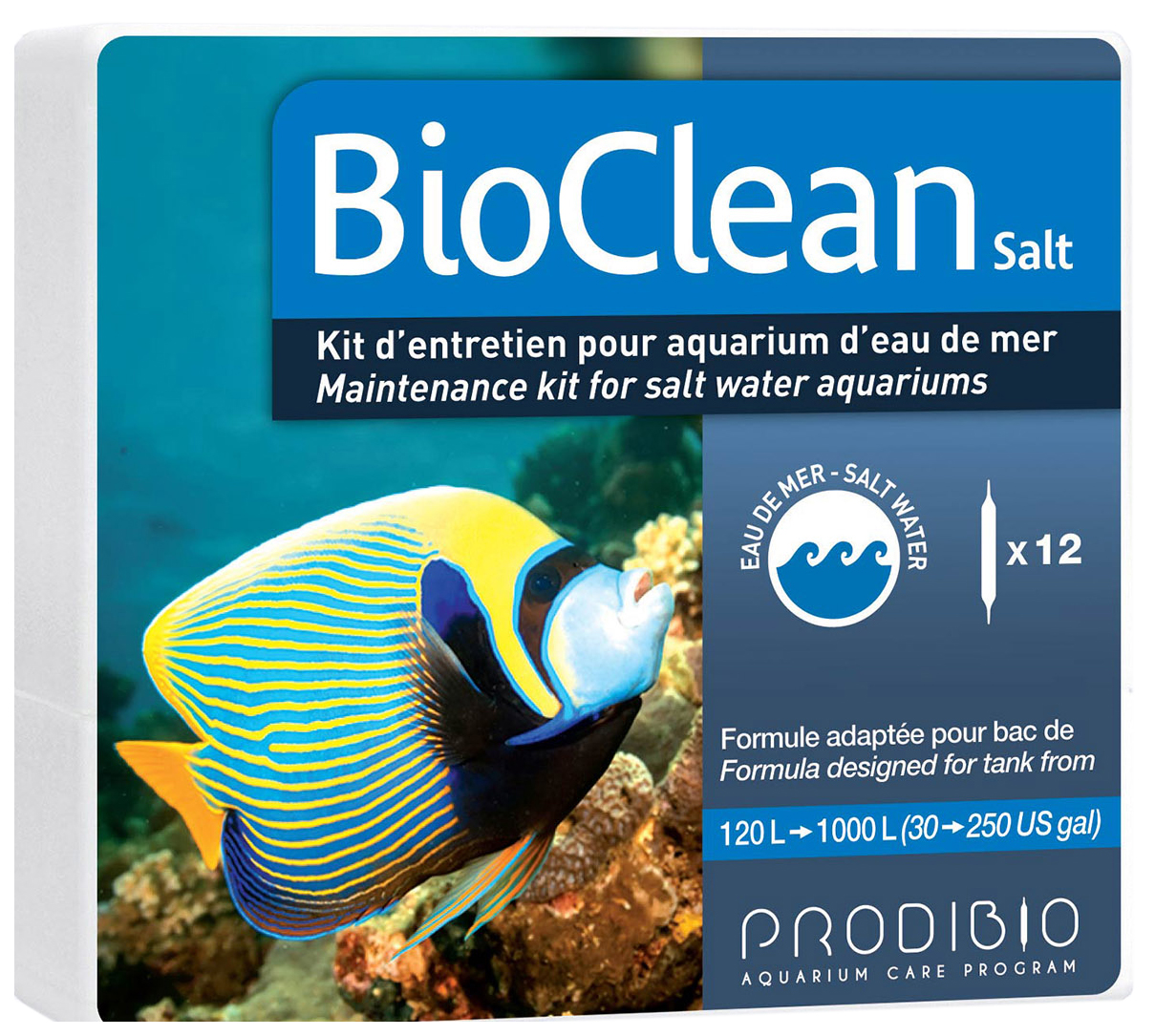 фото Набор препаратов для морского аквариума prodibio bio clean salt water 12шт