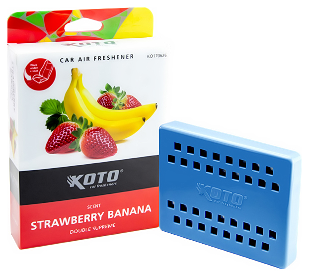 Ароматизатор воздуха KOTO KO170626 Double supreme Strawberry Banana