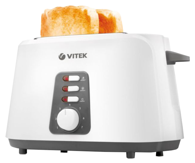Тостер Vitek VT-1581-W White тостер vitek vt 1581 белый