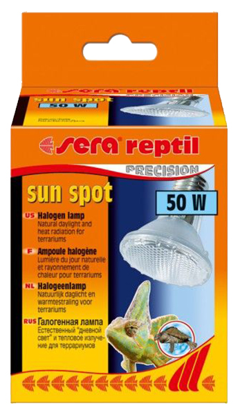 

Лампа накаливания для террариума Sera Reptil Sun Spot, 50 Вт, Reptil Sun Spot