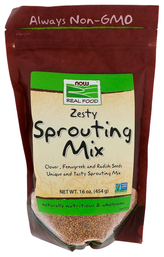 

Семена NOW sprouting mix 454 г, Sprouting Mix