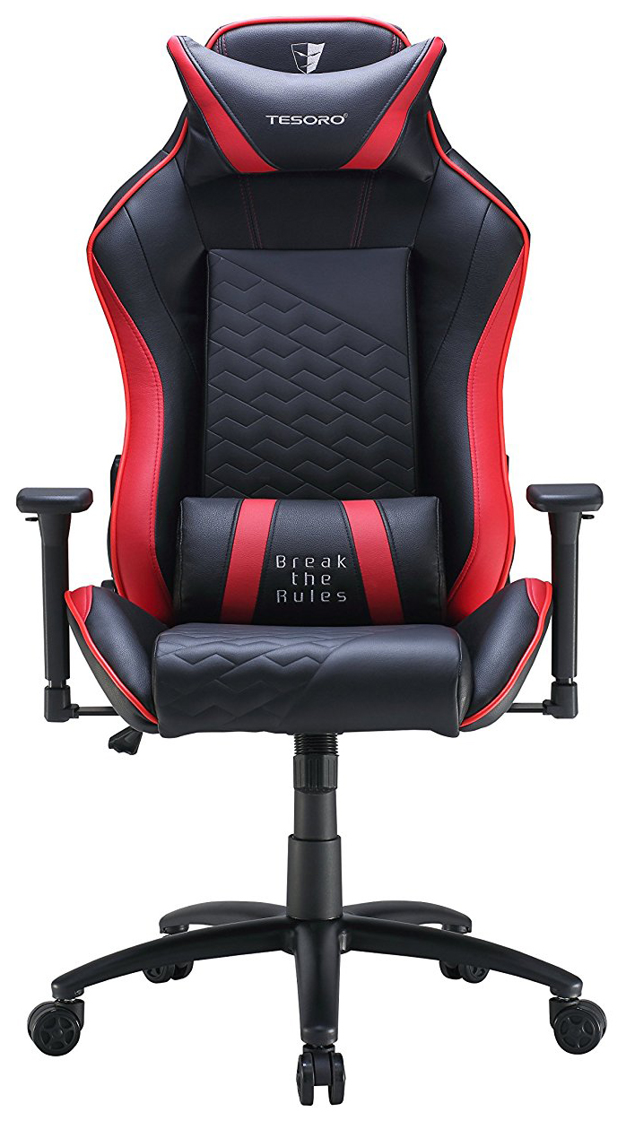 фото Игровое кресло tesoro zone balance f710 ts-f710[rd], красный/черный