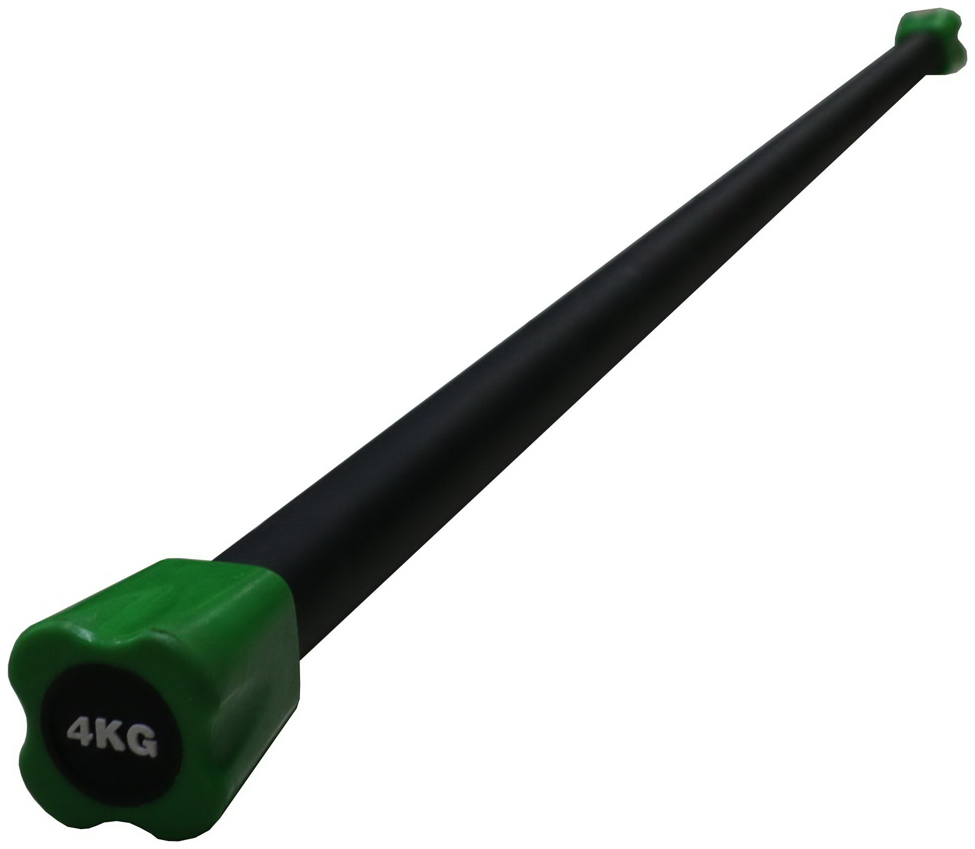 Бодибар ProfiFit 120 см, black/green, 4 кг