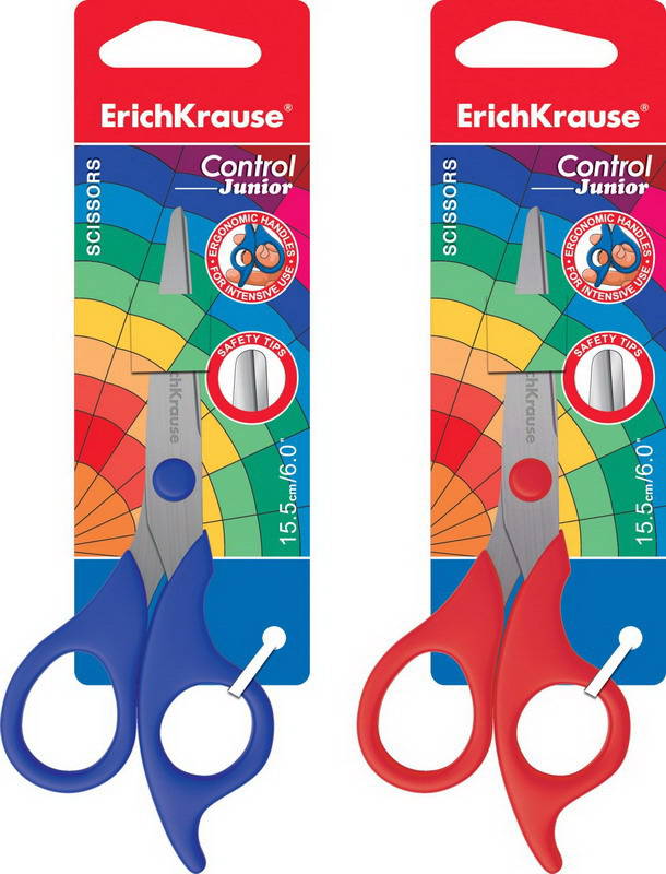 Ножницы Erichkrause Control Junior, 15,5 см