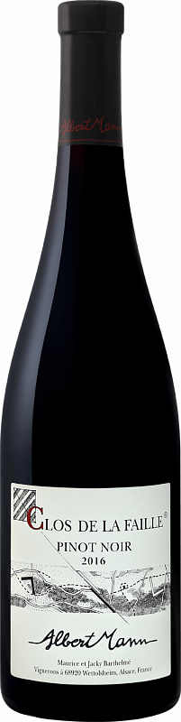 

Вино Pinot Noir Clos De La Faille Alsace AOC Domaine Albert Mann