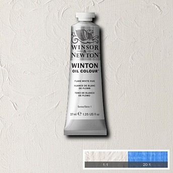 фото Масляная краска winsor&newton winton белый свинец 37 мл