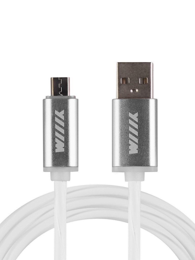 фото Кабель wiiix cbl710-umu-10w microusb 1м white