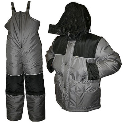 

Костюм для рыбалки Huntsman VK121, серый/черный, 52-54 RU, 188 см, Полюс