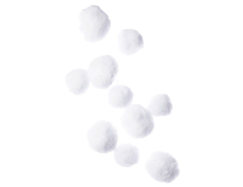 Гирлянда-растяжка Kaemingk Снежки 474814 170 см белый
